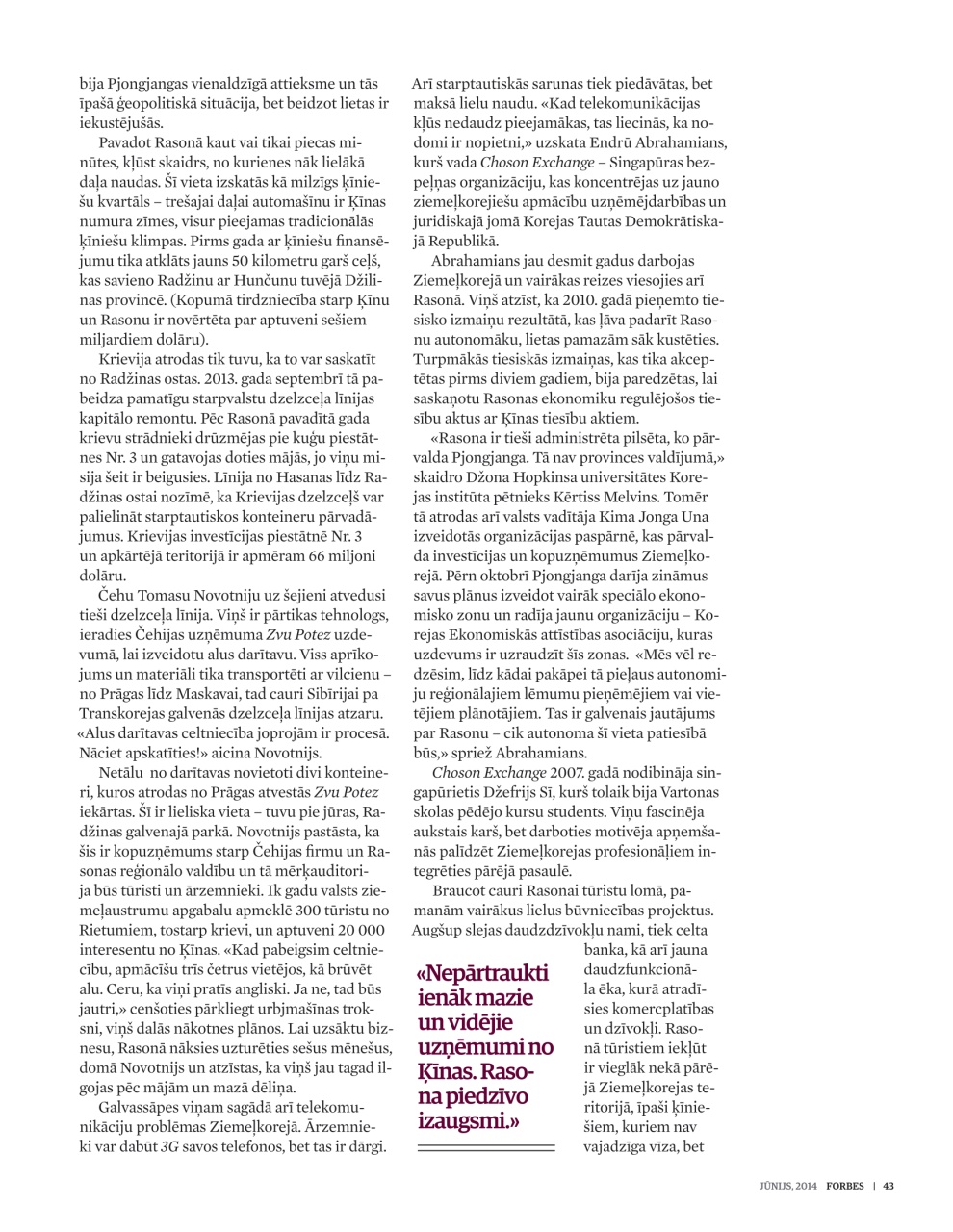 Forbes Latvia Preview Pages