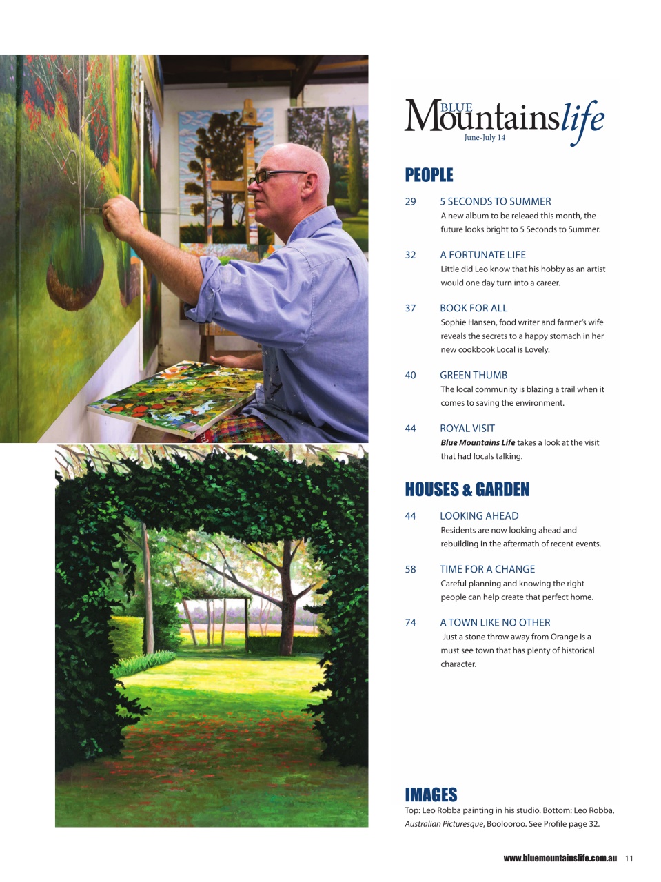 Blue Mountains Life Preview Pages