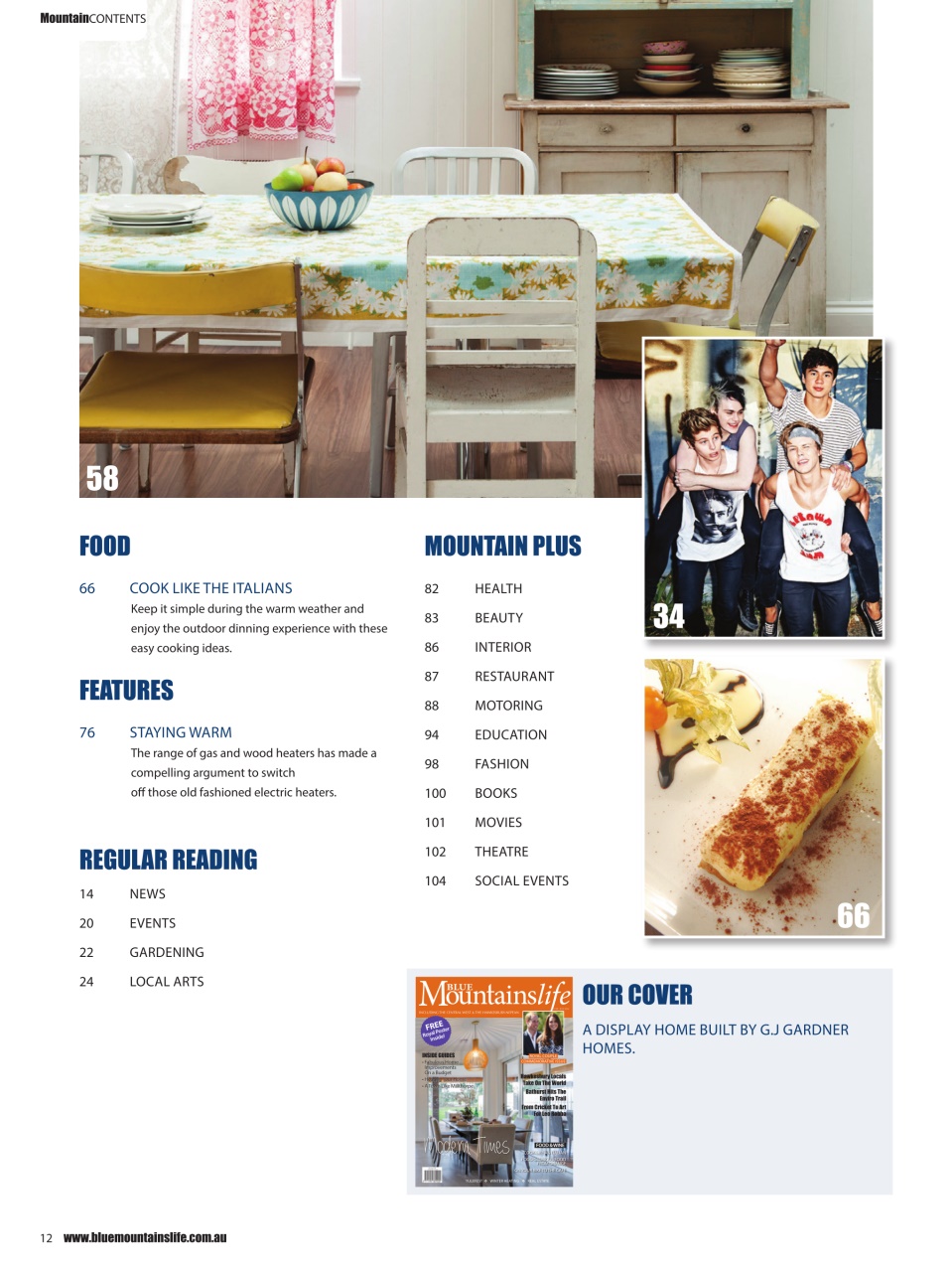 Blue Mountains Life Preview Pages