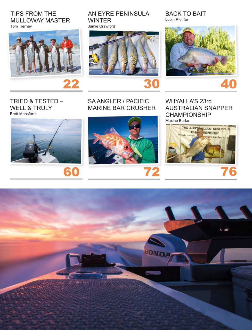 South Australian Angler Preview Pages
