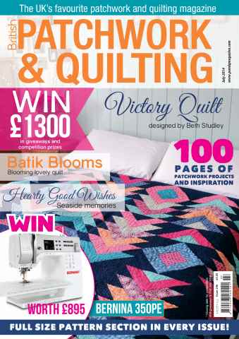 Patchwork and Quilting issue July 2014