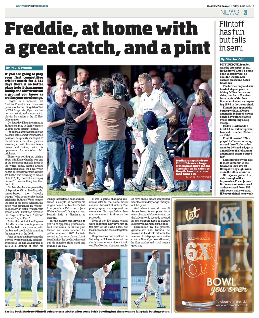 The Cricket Paper Preview Pages