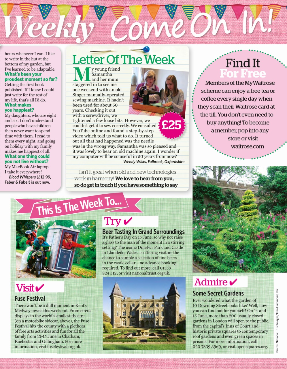 Woman's Weekly Preview Pages