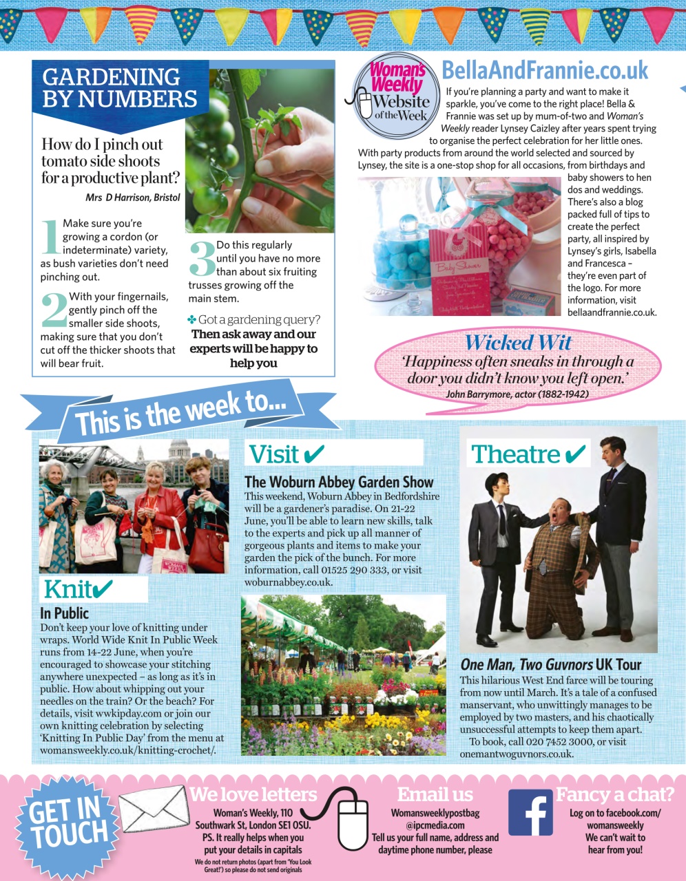 Woman's Weekly Preview Pages