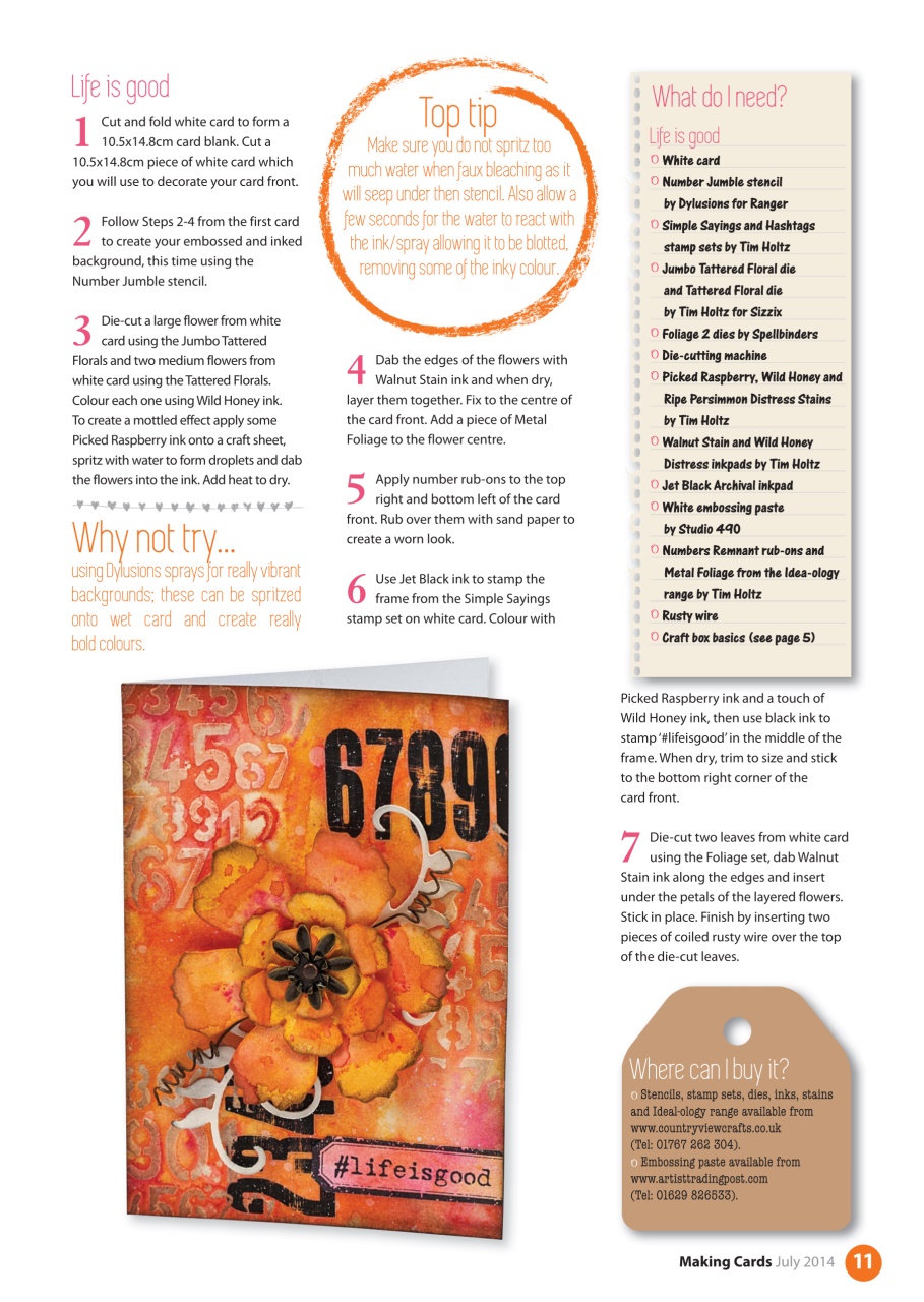 Making Cards & Papercraft Preview Pages