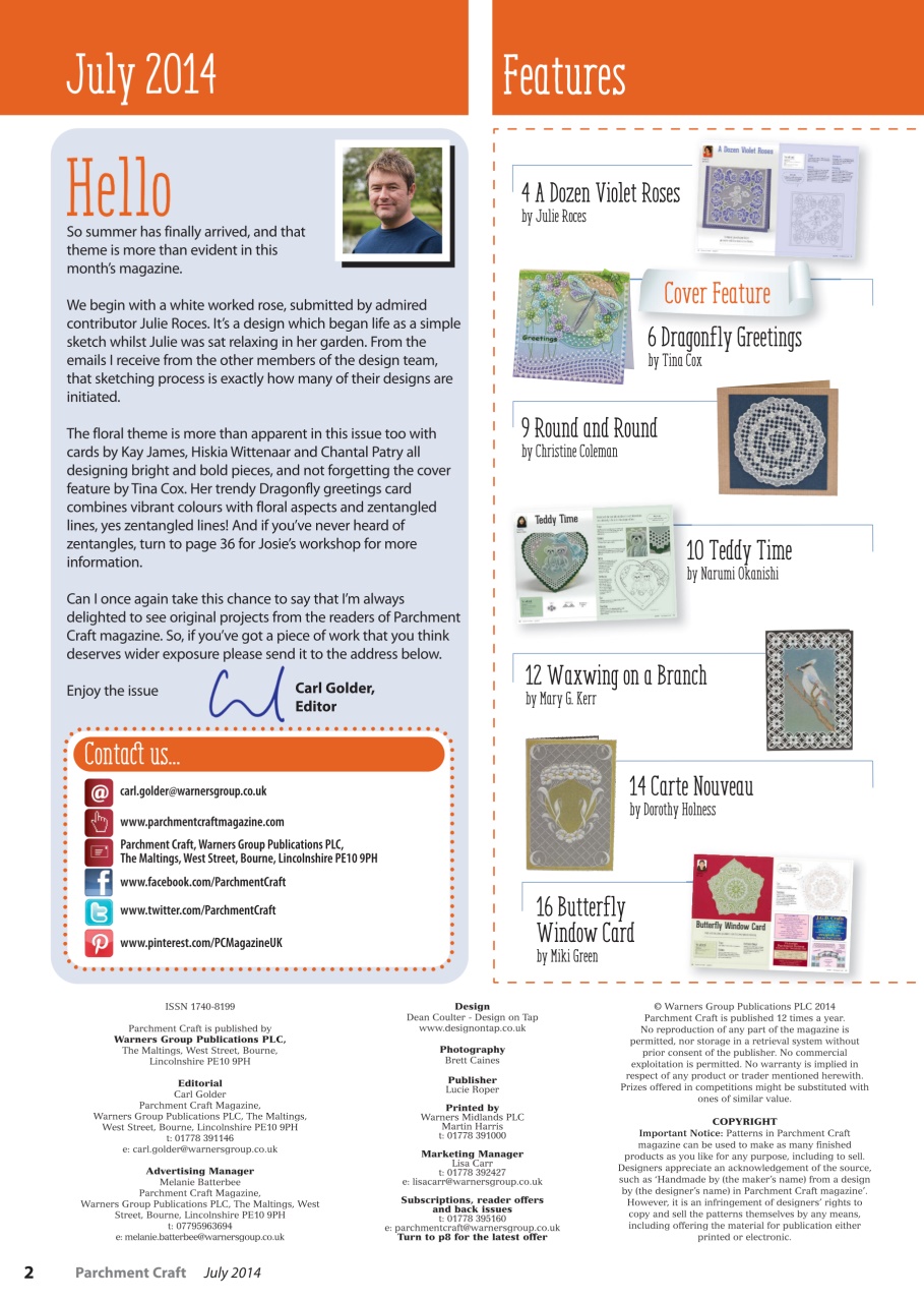 Parchment Craft Preview Pages