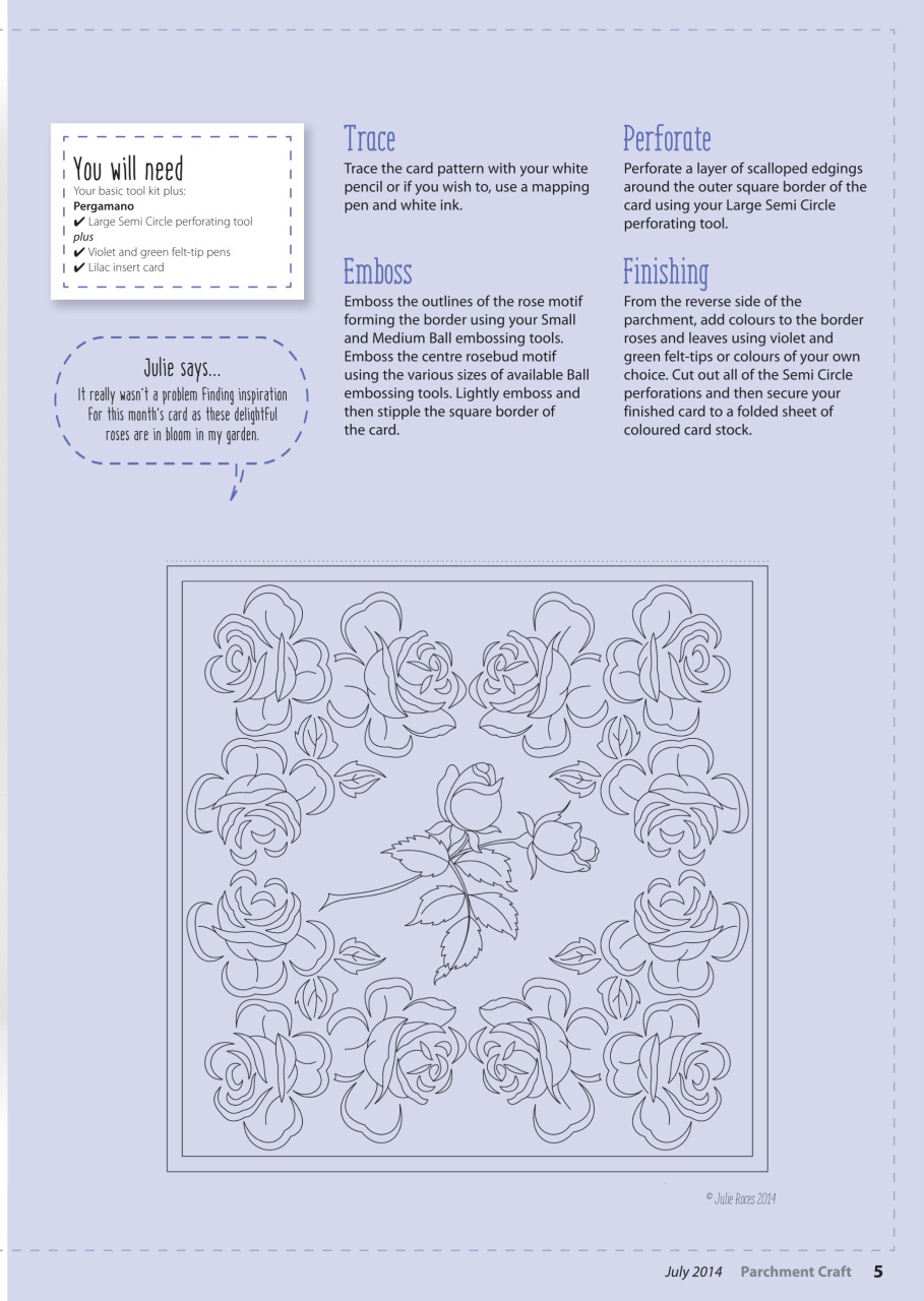 Parchment Craft Preview Pages