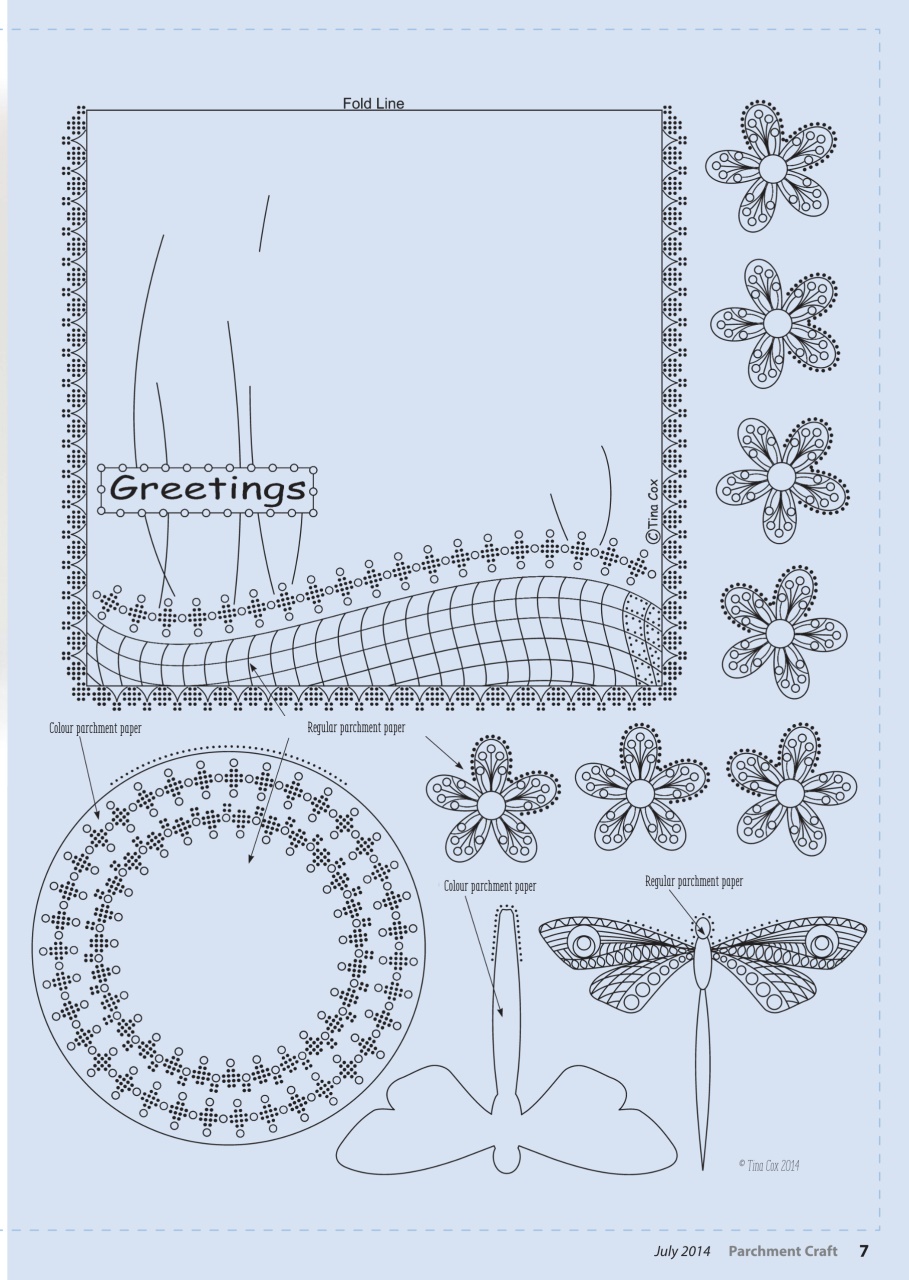 Parchment Craft Preview Pages