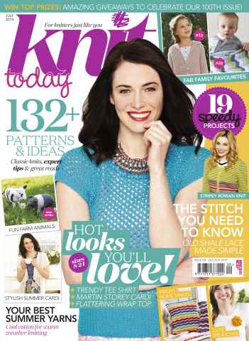 Knit Today issue July 2014