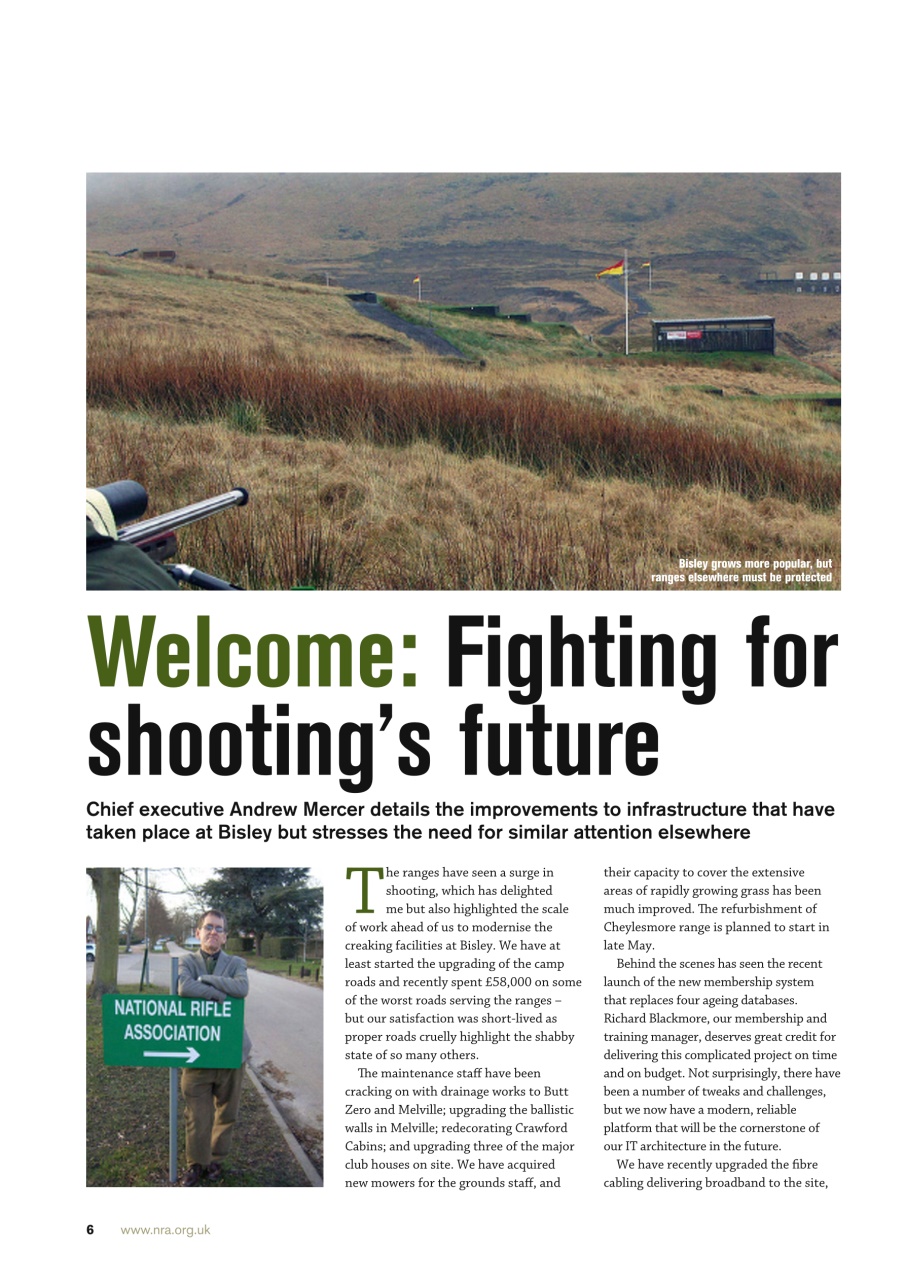 National Rifle Association Journal Preview Pages