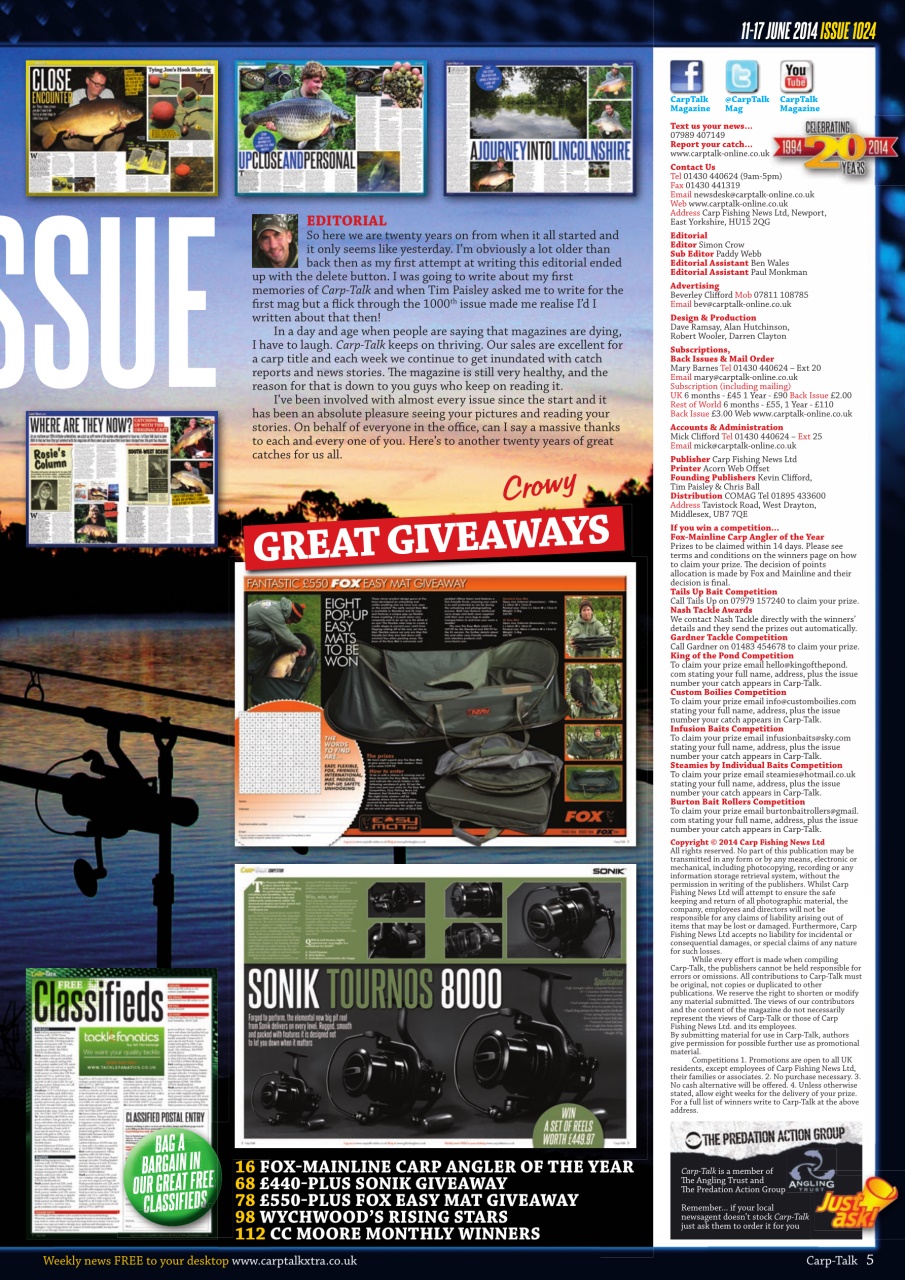 Carp-Talk Preview Pages