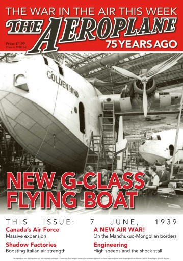Aeroplane Weekly - The War in the Air 75 years ago issue 