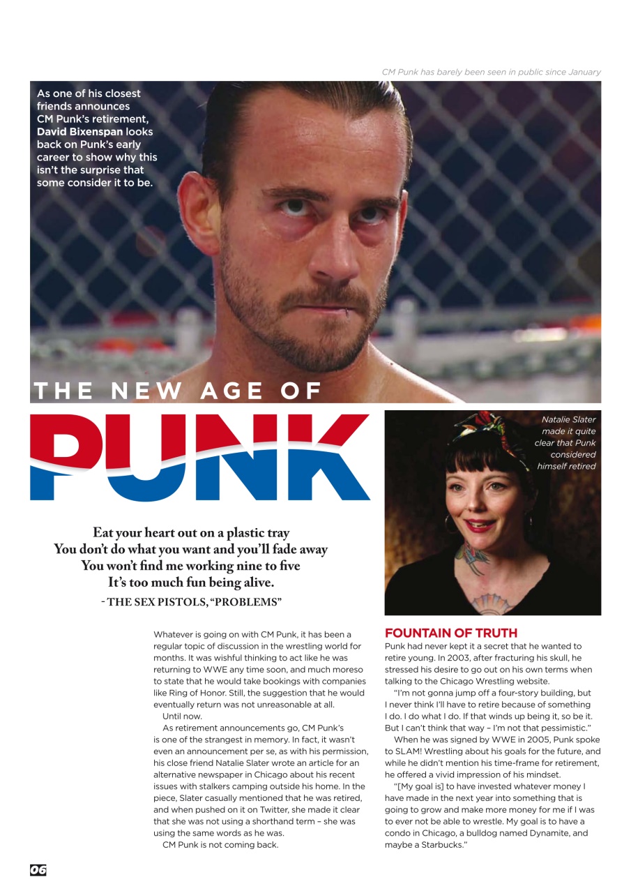 Wrestletalk Magazine Preview Pages