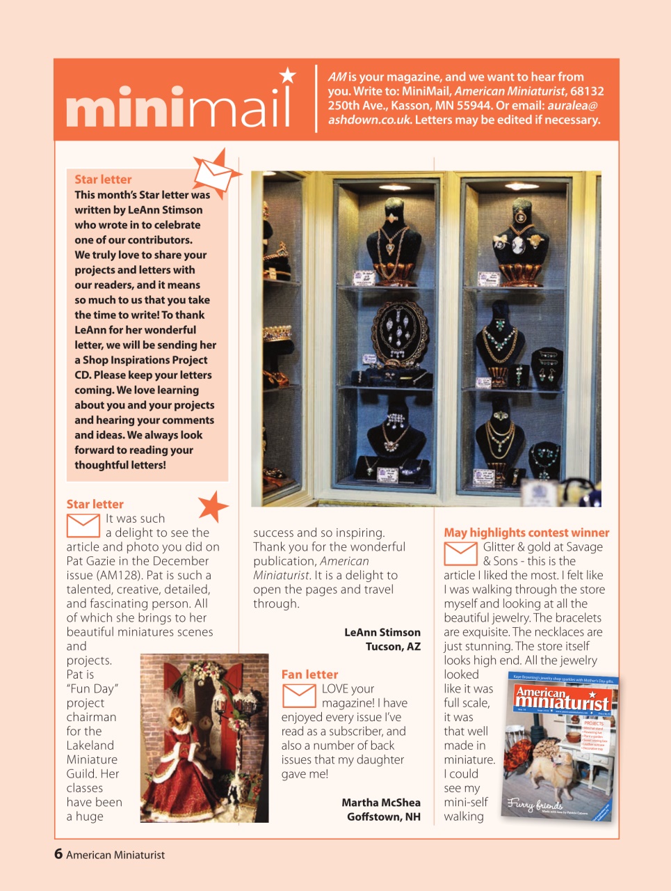 American Miniaturist Preview Pages