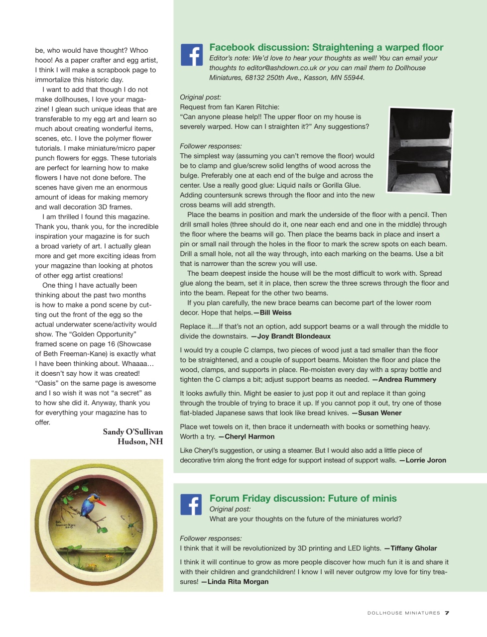 Dollhouse Miniatures Preview Pages