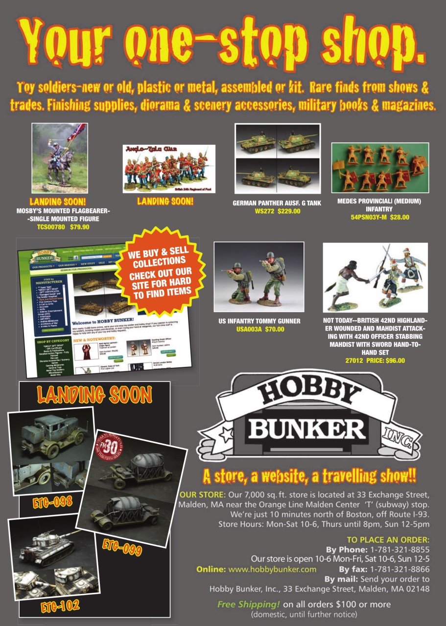 Toy Soldier & Model Figure Preview Pages