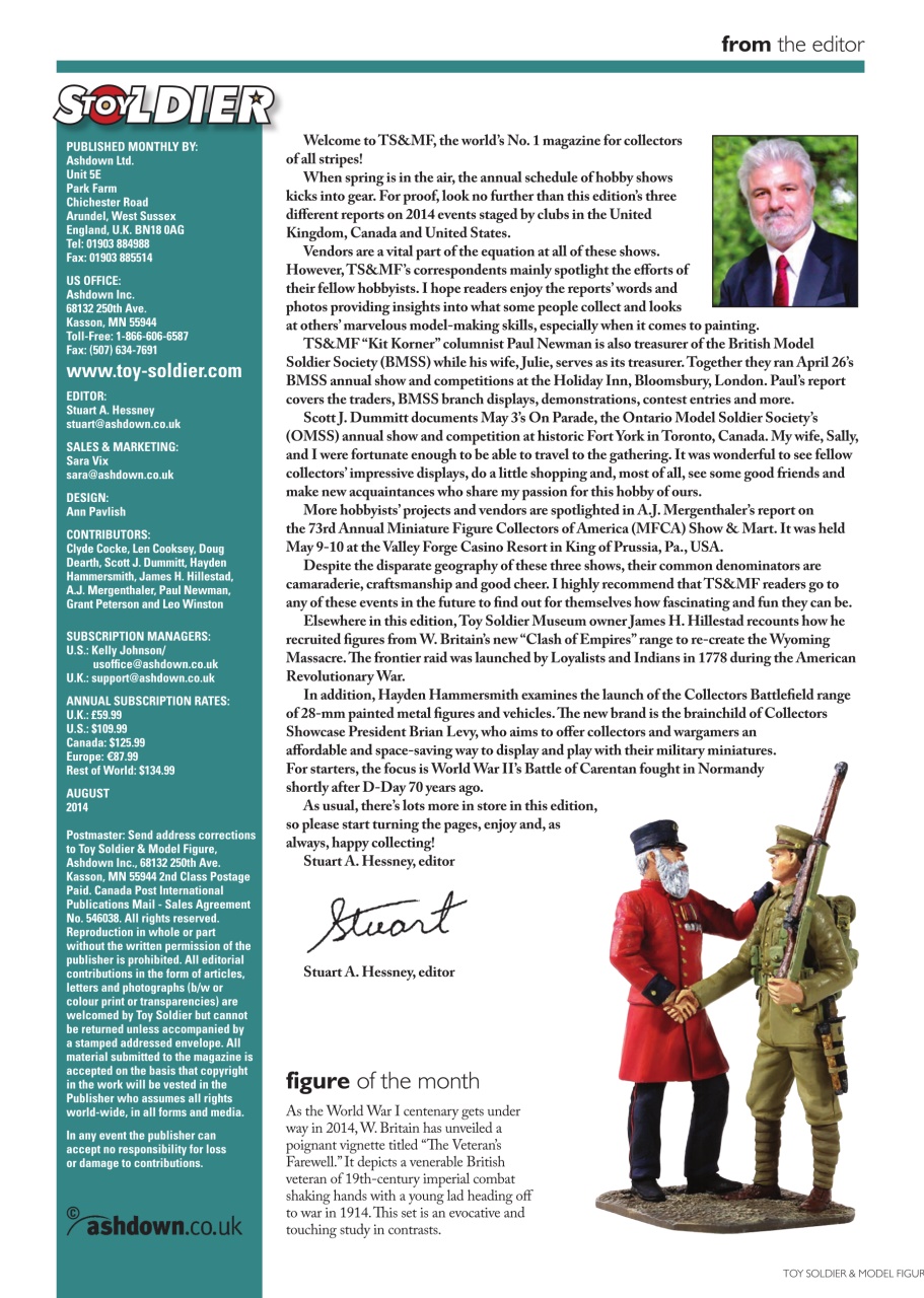 Toy Soldier & Model Figure Preview Pages