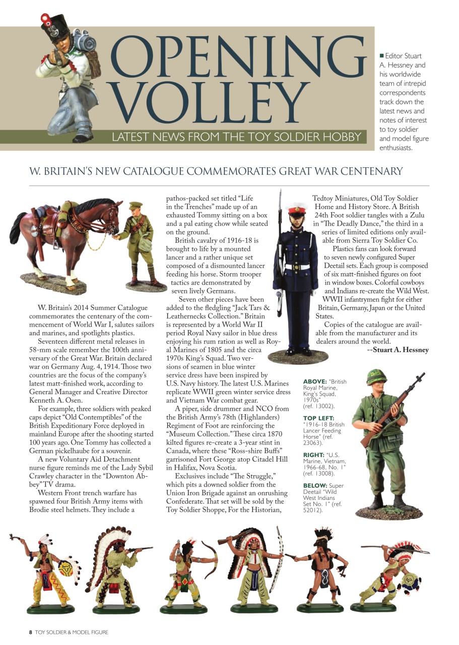 Toy Soldier & Model Figure Preview Pages