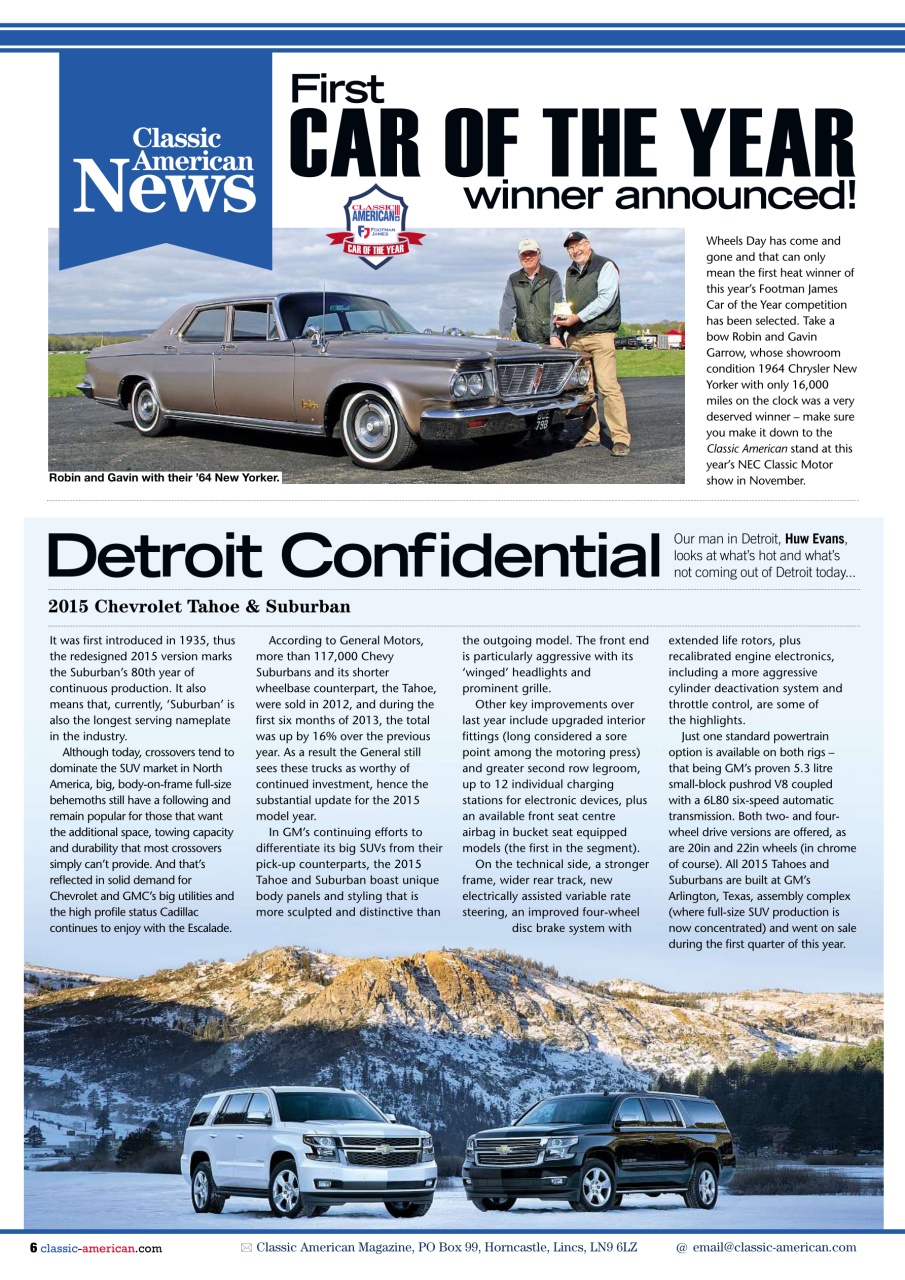 Classic American Magazine Preview Pages