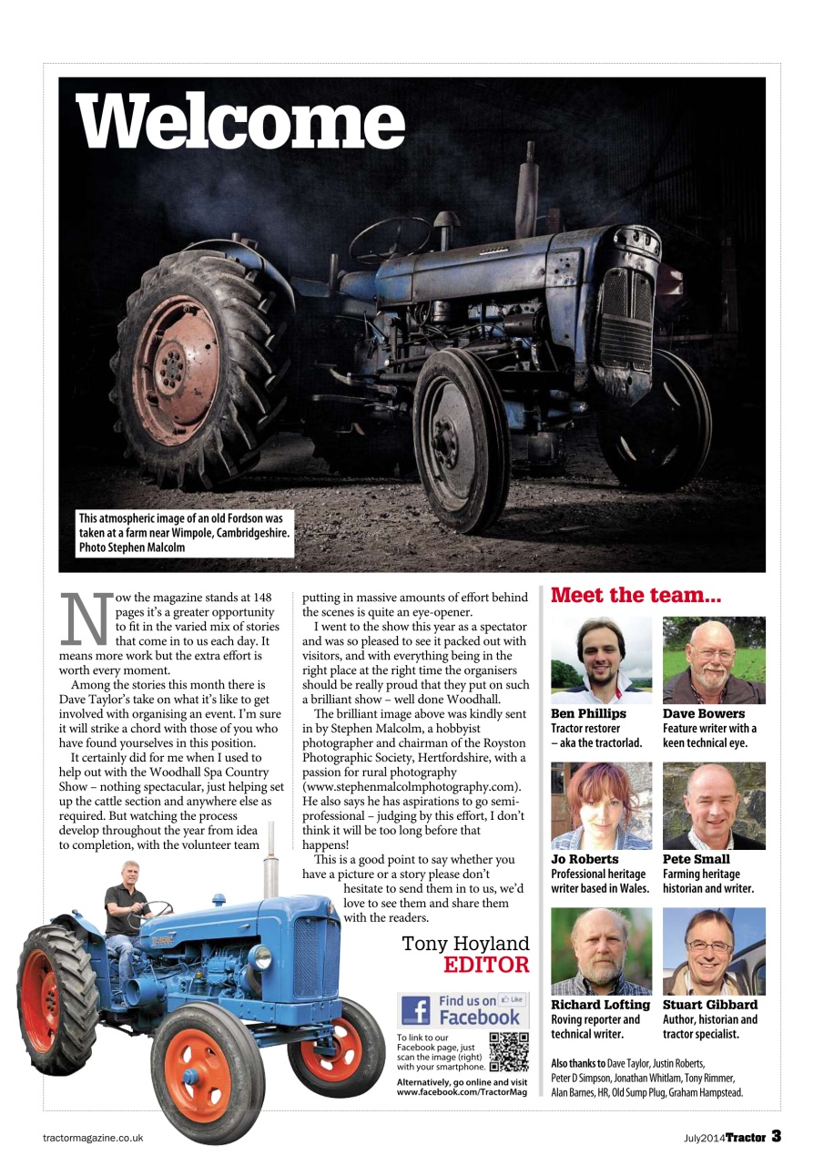 Tractor & Farming Heritage Magazine Preview Pages