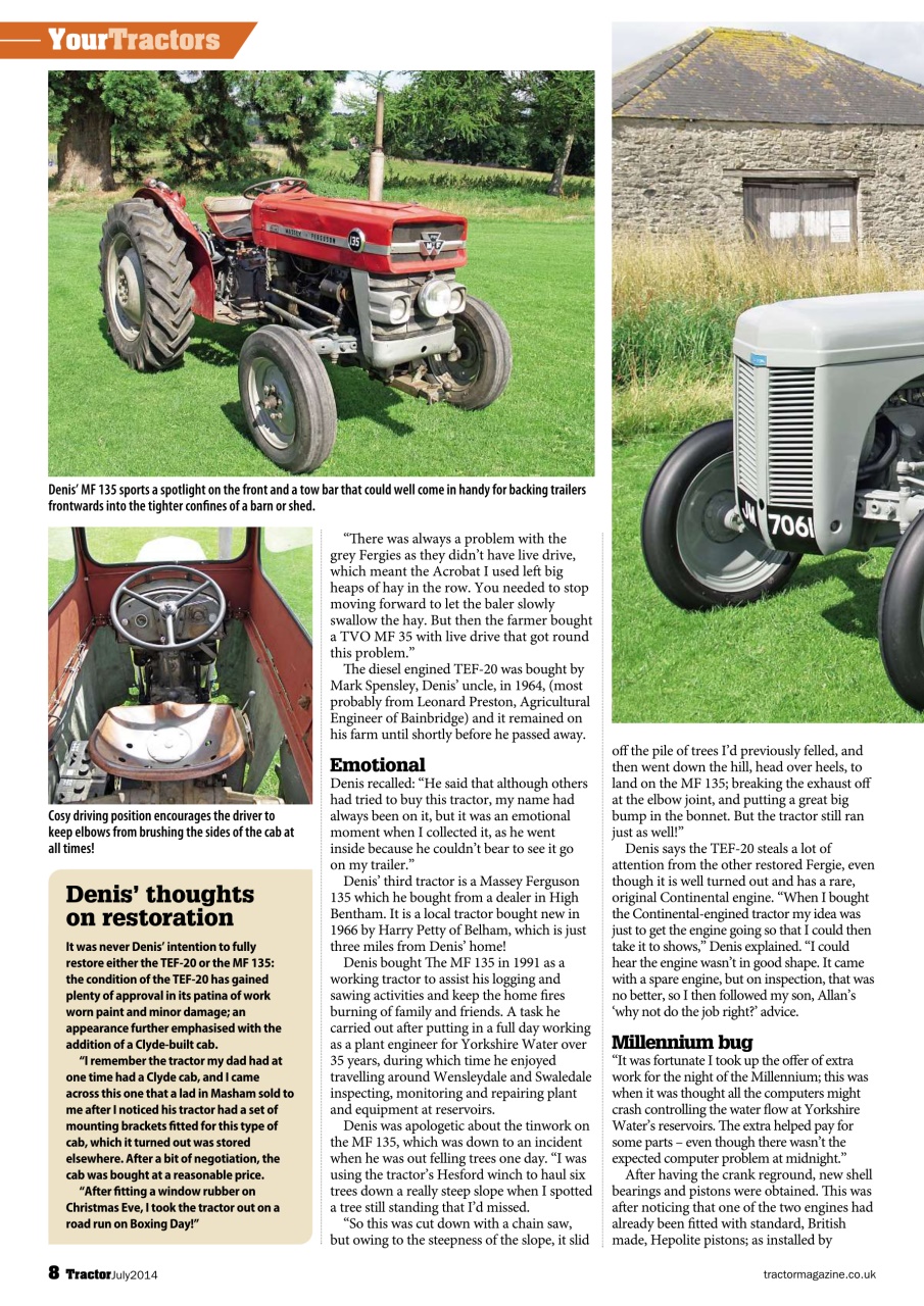 Tractor & Farming Heritage Magazine Preview Pages