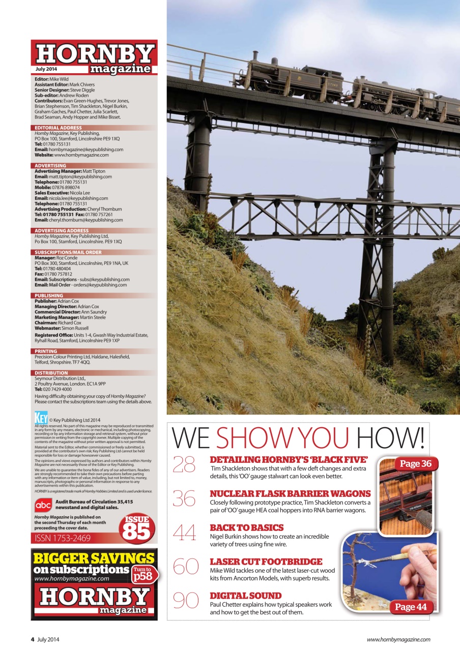 Hornby Magazine Preview Pages
