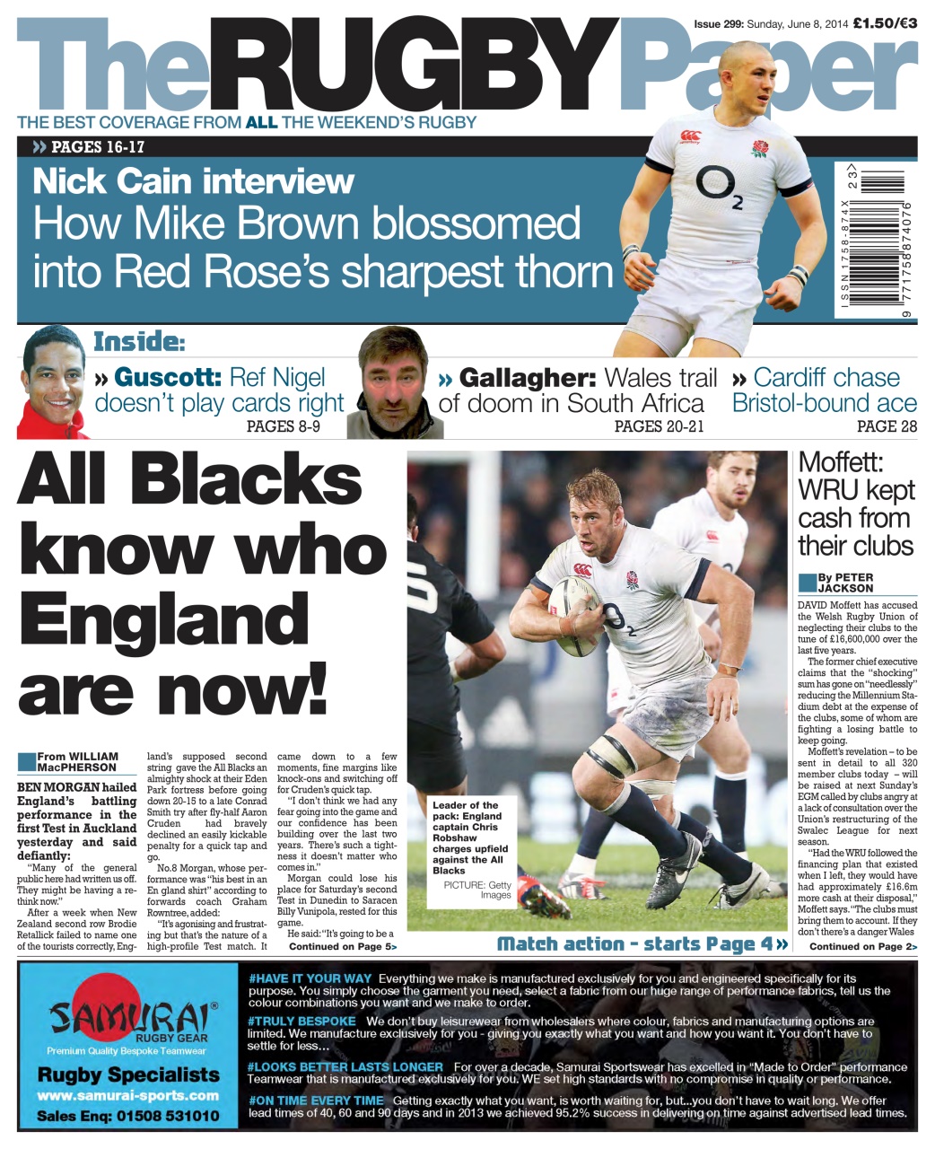 The Rugby Paper Preview Pages