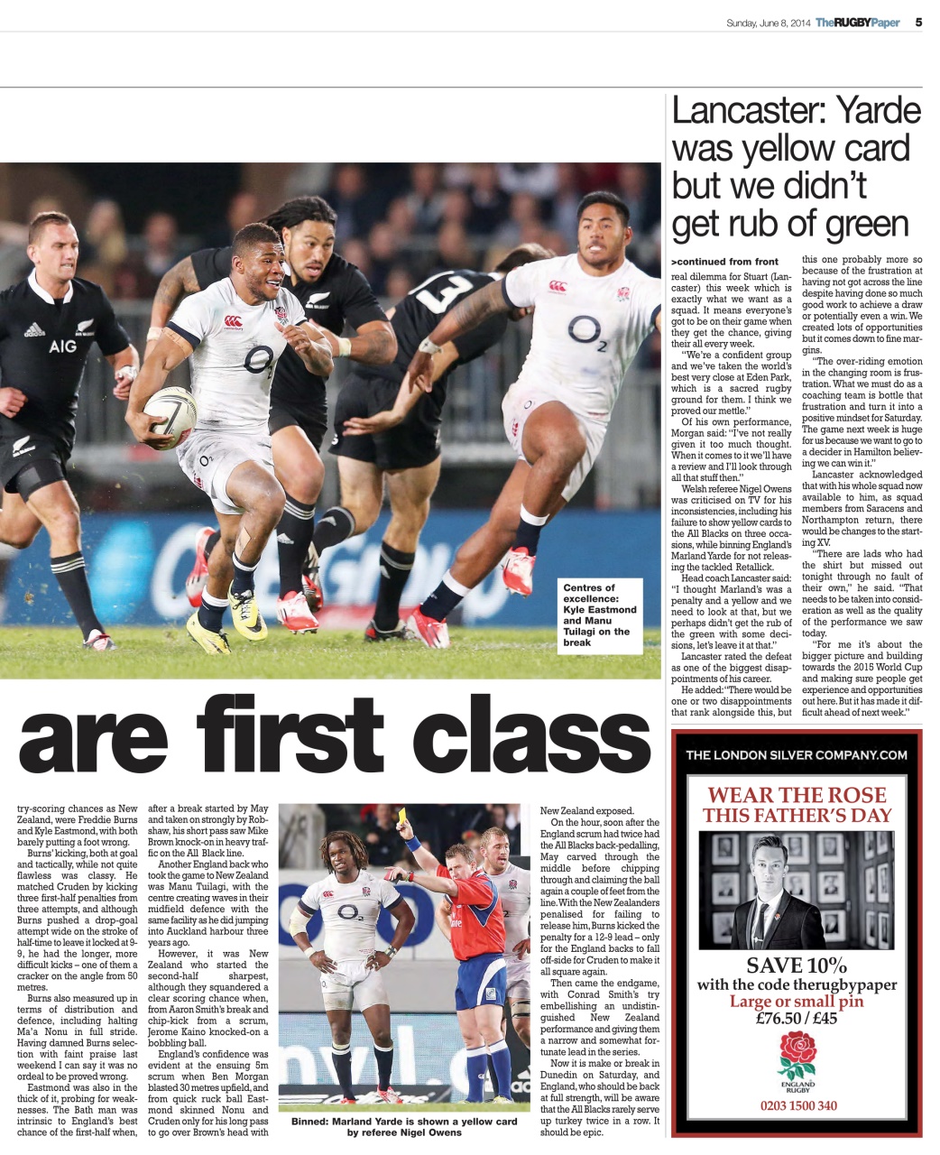The Rugby Paper Preview Pages