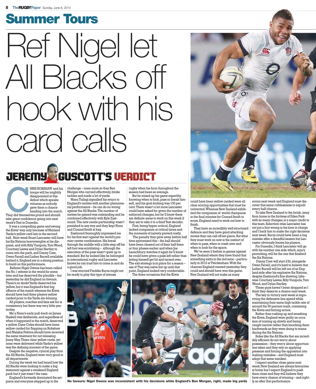 The Rugby Paper Preview Pages