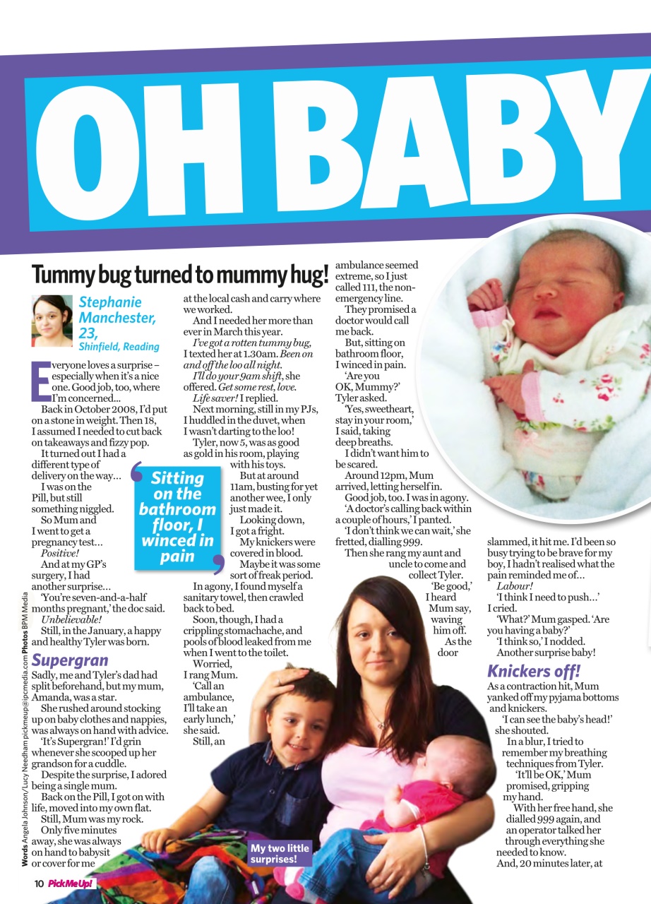 Pick Me Up Preview Pages