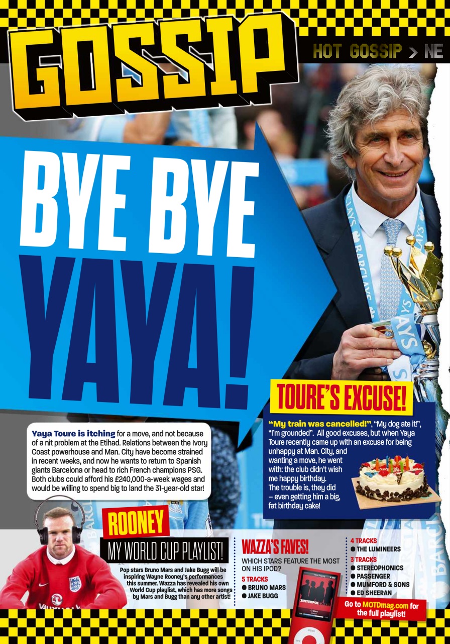 Match of the Day Preview Pages