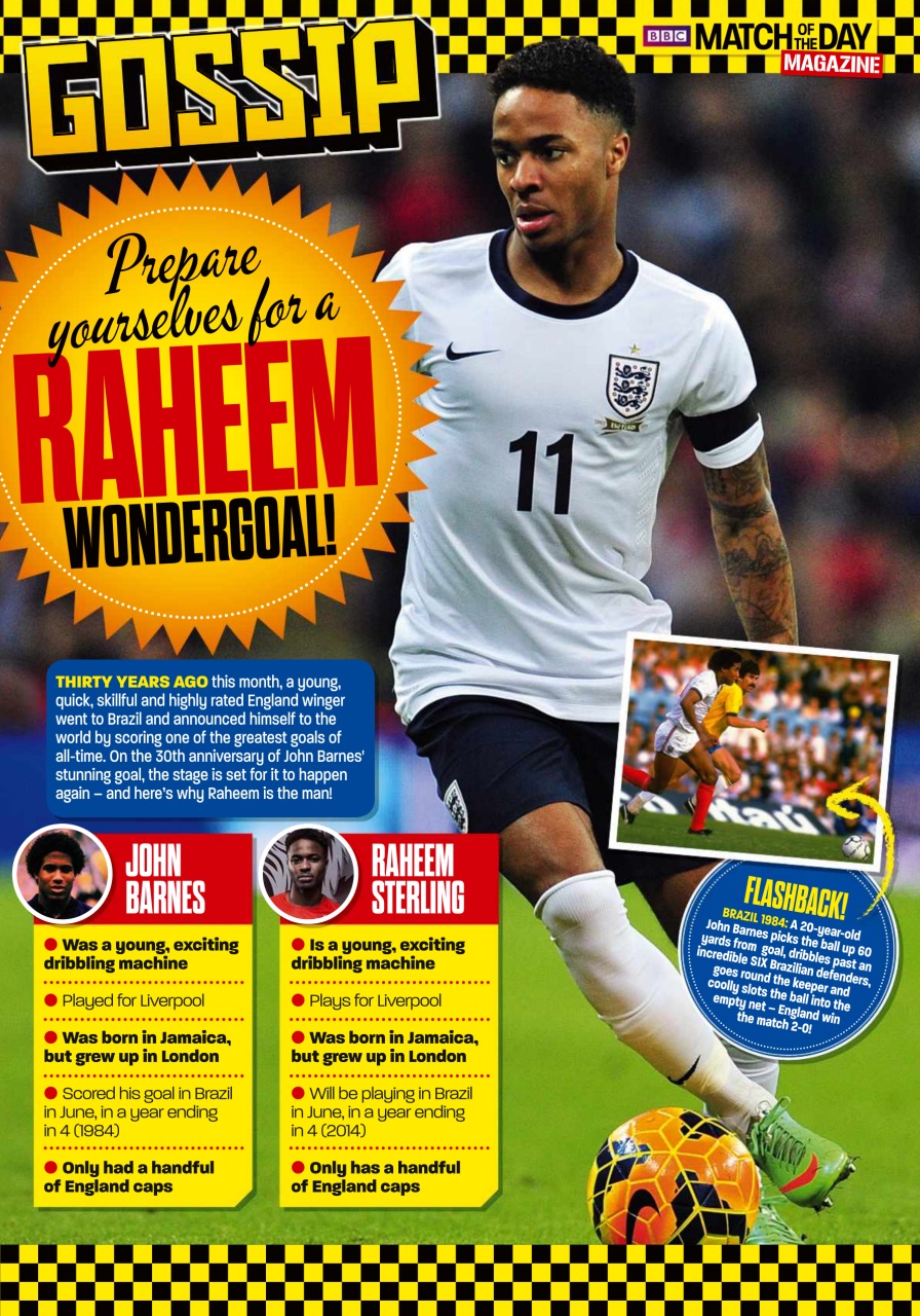 Match of the Day Preview Pages