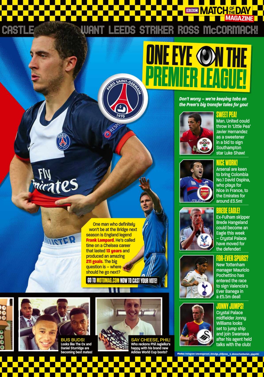 Match of the Day Preview Pages
