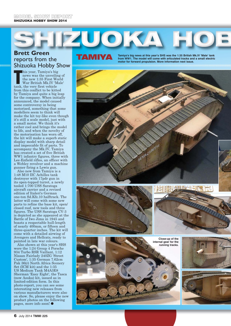 Tamiya Model Magazine Preview Pages