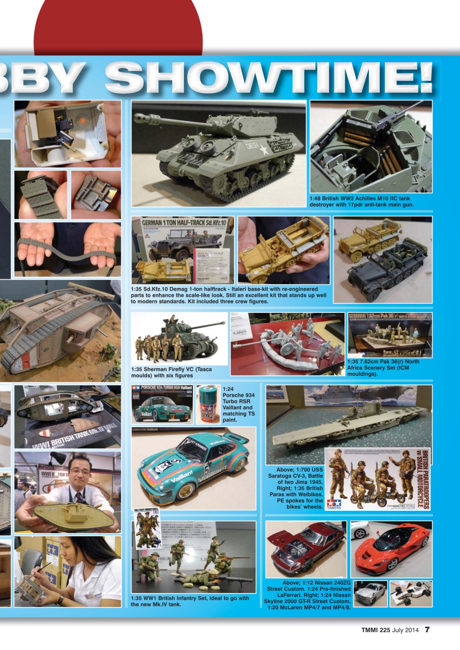 Tamiya Model Magazine Preview Pages