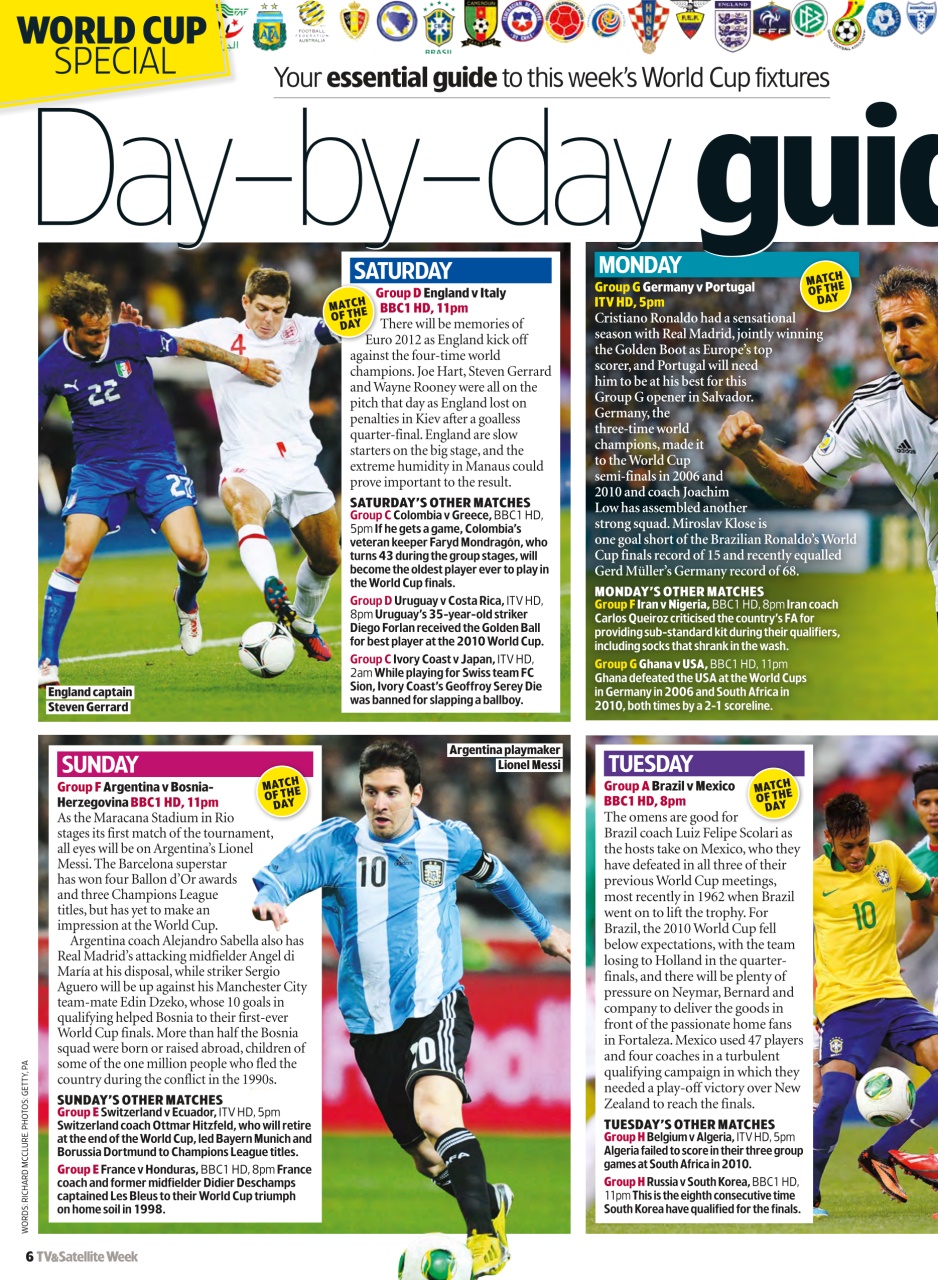 TV & Satellite Week Preview Pages