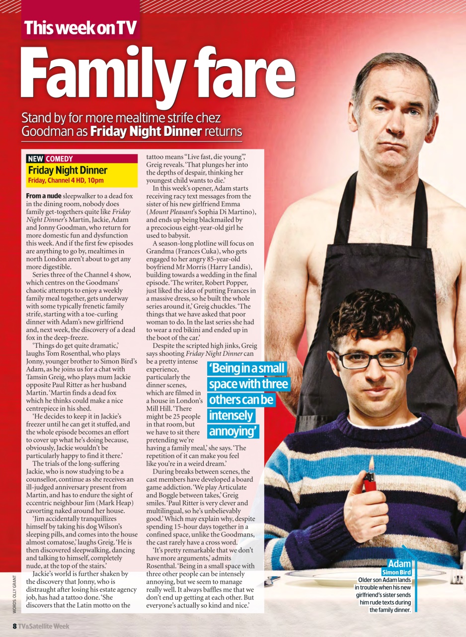 TV & Satellite Week Preview Pages