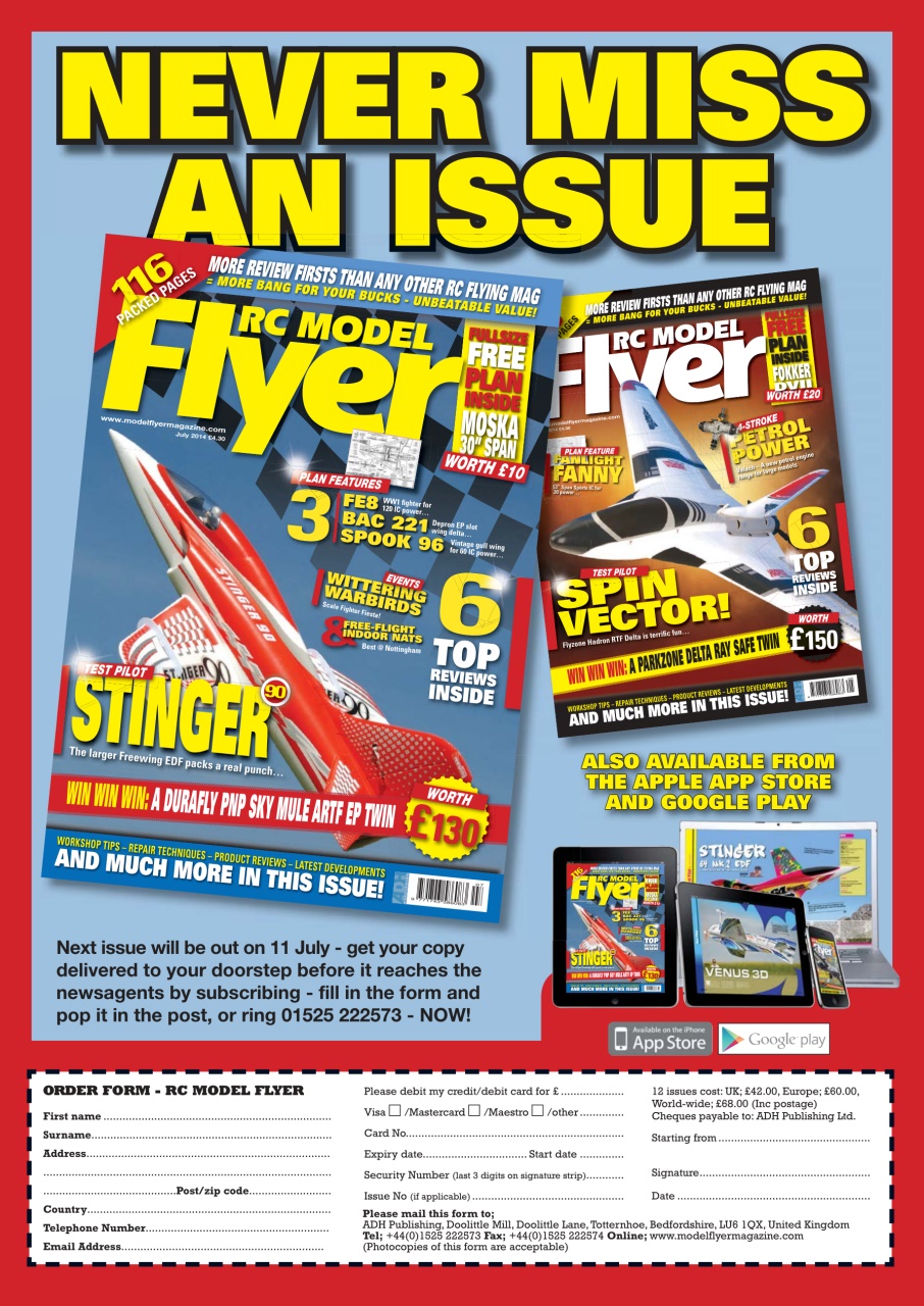 AeroModeller Preview Pages