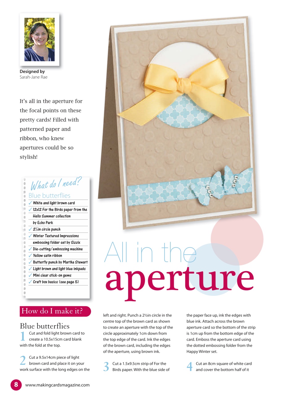 Making Cards & Papercraft Preview Pages