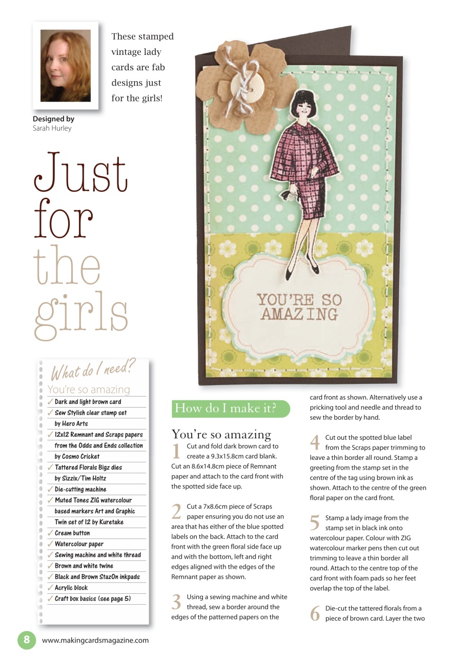 Making Cards & Papercraft Preview Pages