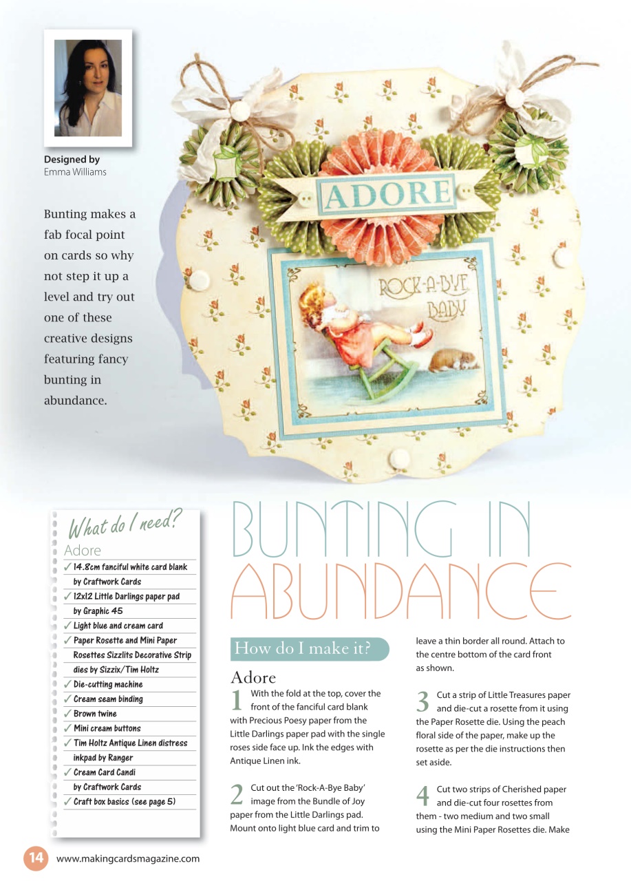 Making Cards & Papercraft Preview Pages