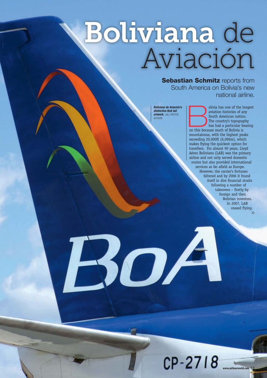 Airliner World Preview Pages