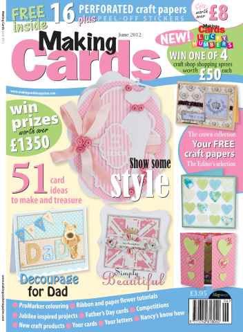 Making Cards & Papercraft issue June 2012