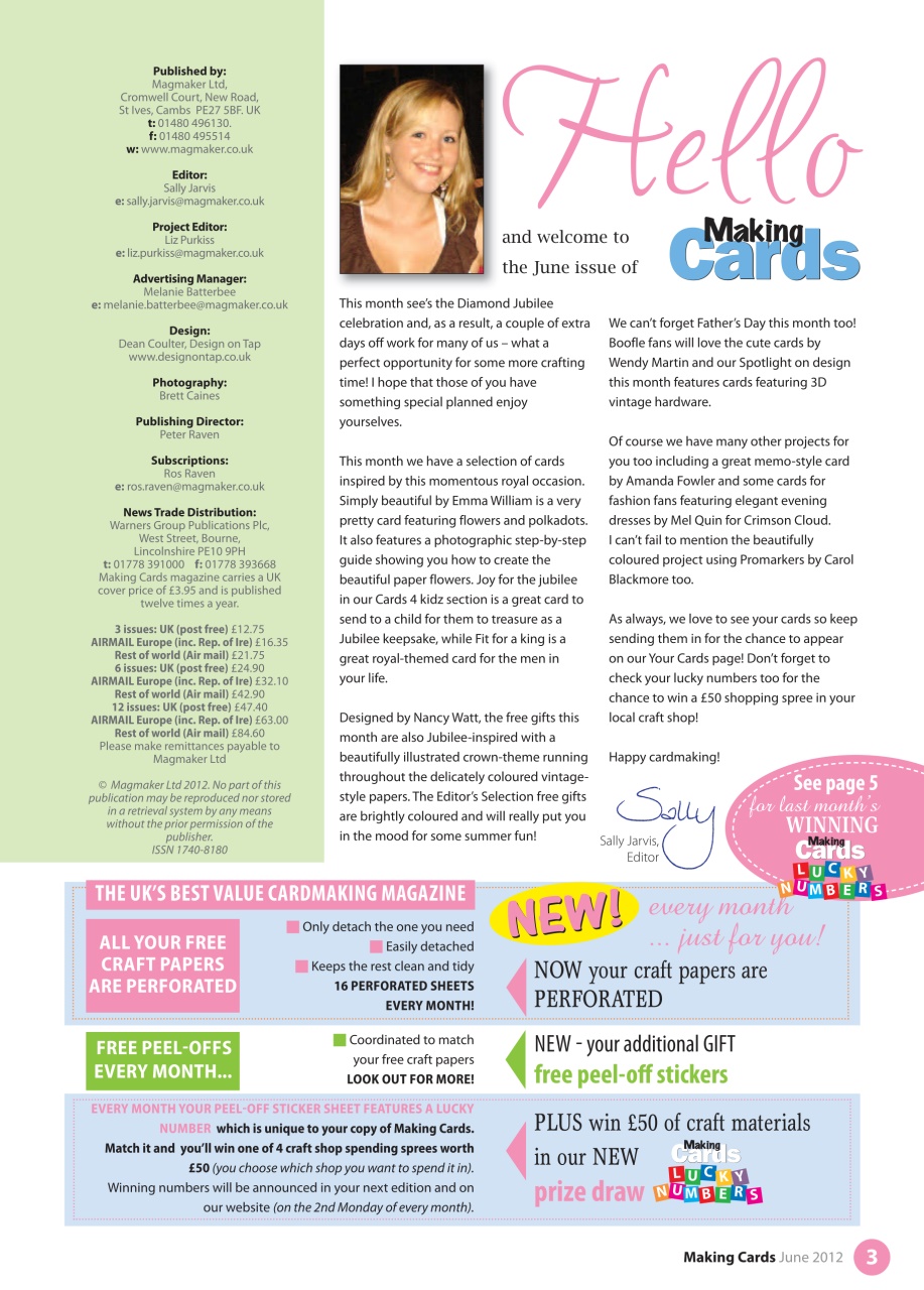 Making Cards & Papercraft Preview Pages