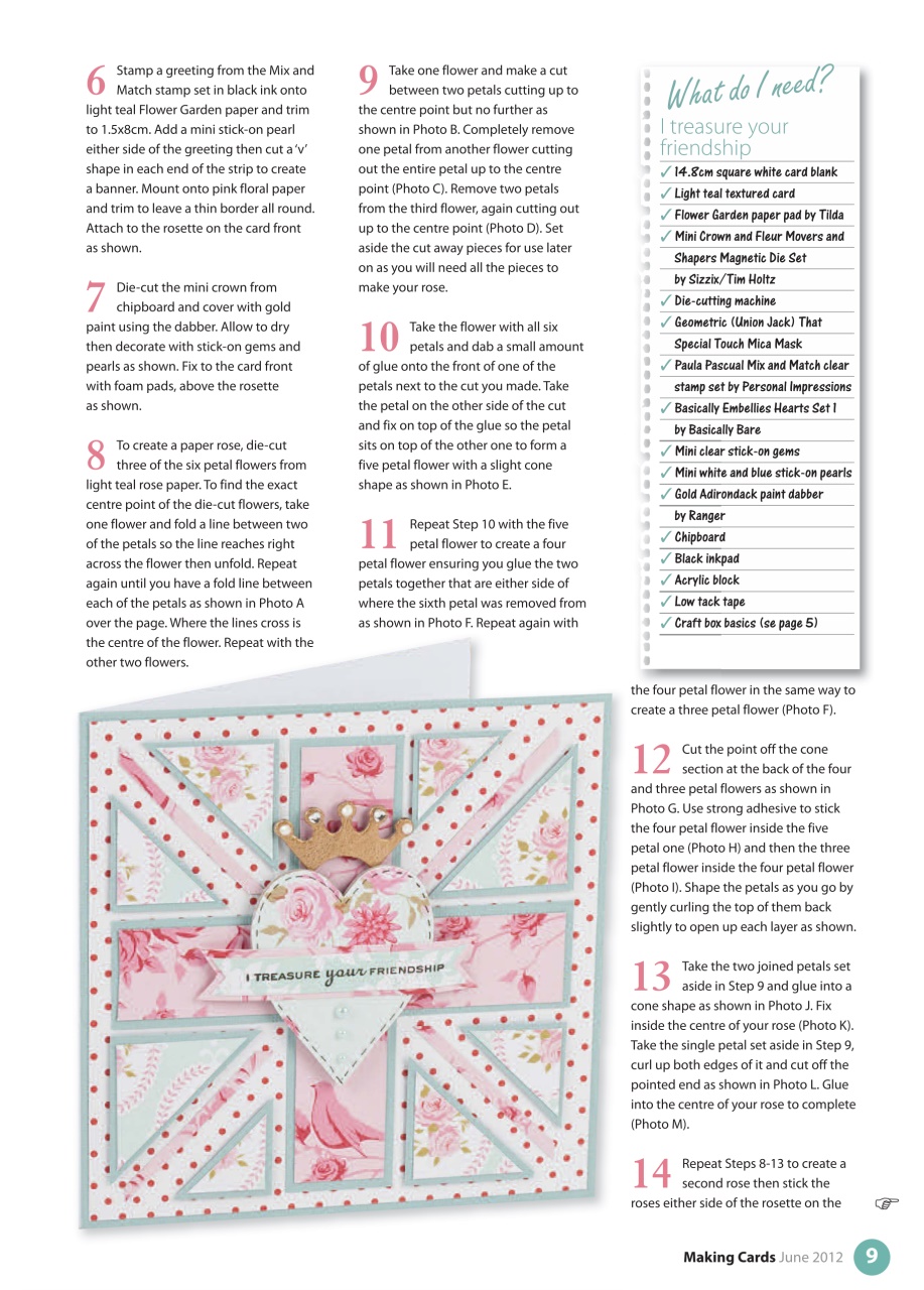 Making Cards & Papercraft Preview Pages