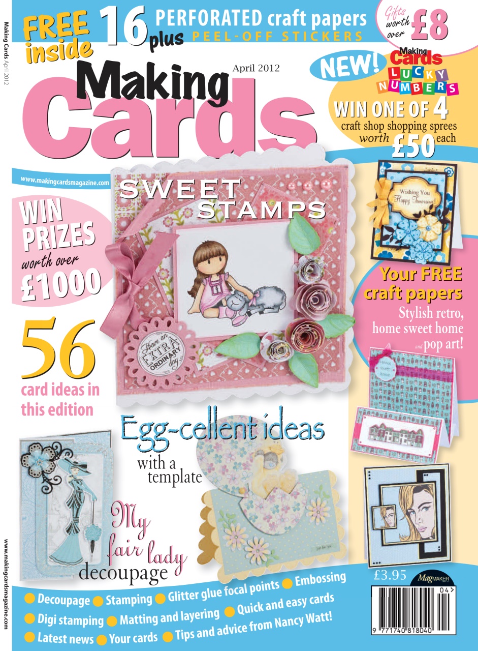 Making Cards & Papercraft Preview Pages