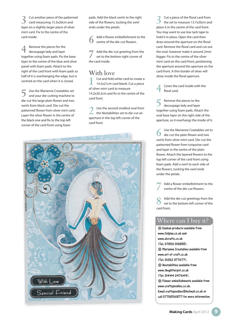 Making Cards & Papercraft Preview Pages