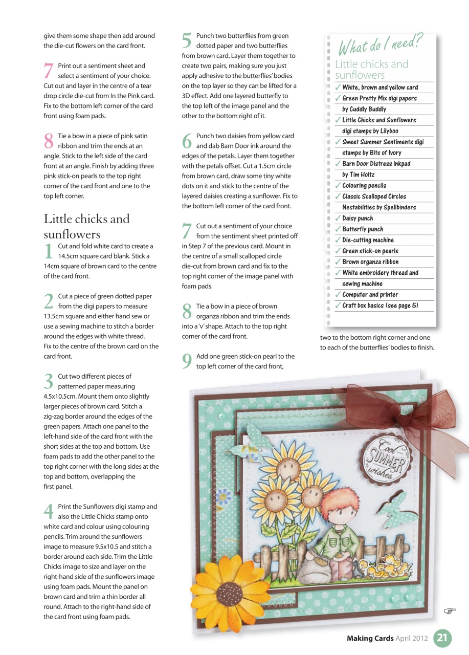 Making Cards & Papercraft Preview Pages