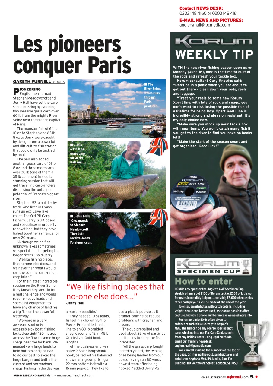 Anglers Mail Preview Pages