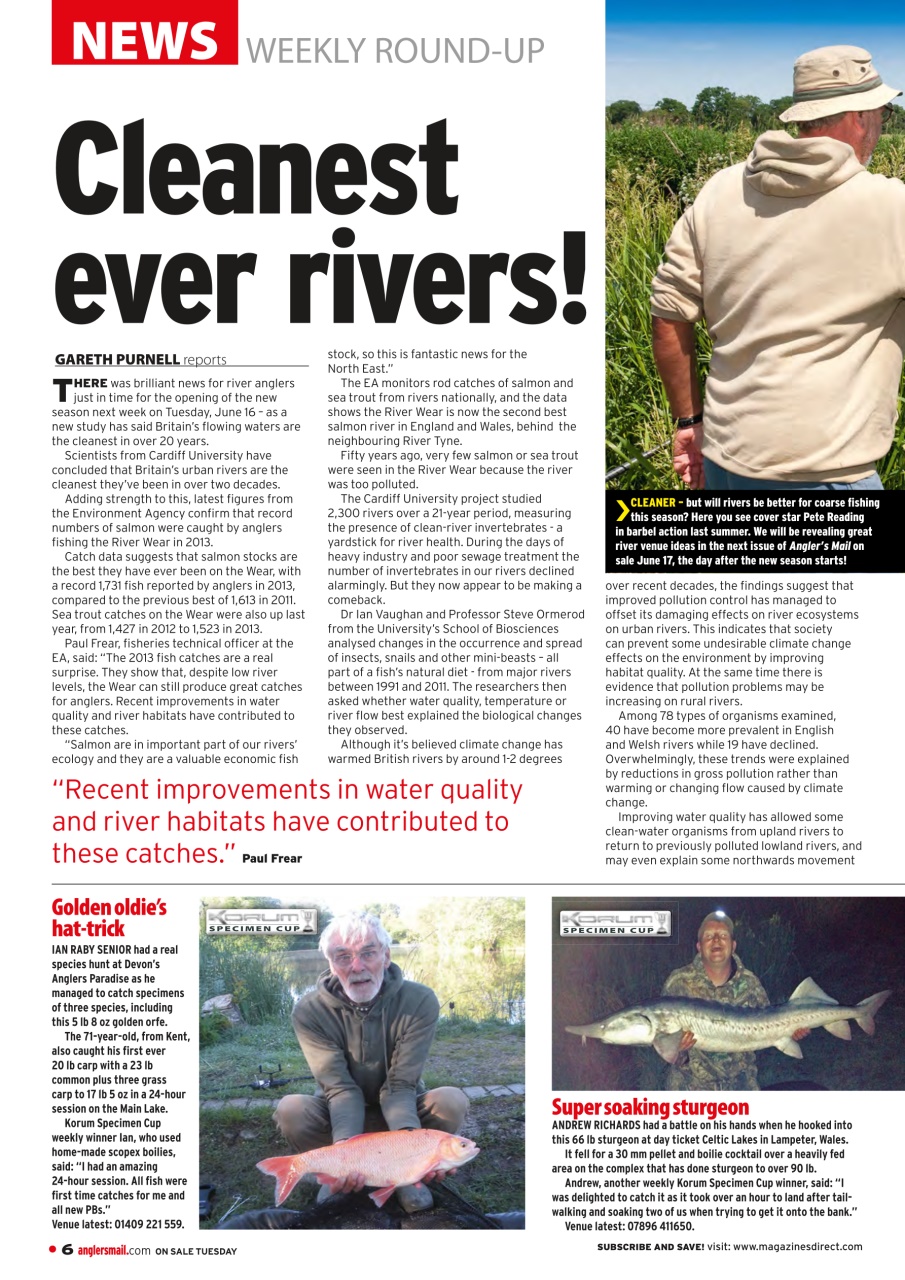 Anglers Mail Preview Pages